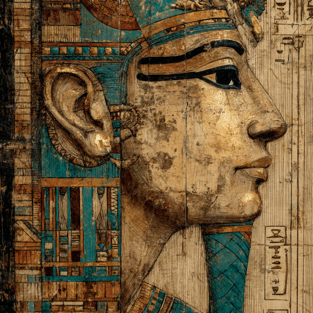 Ancient Egyptian portrait 2 example