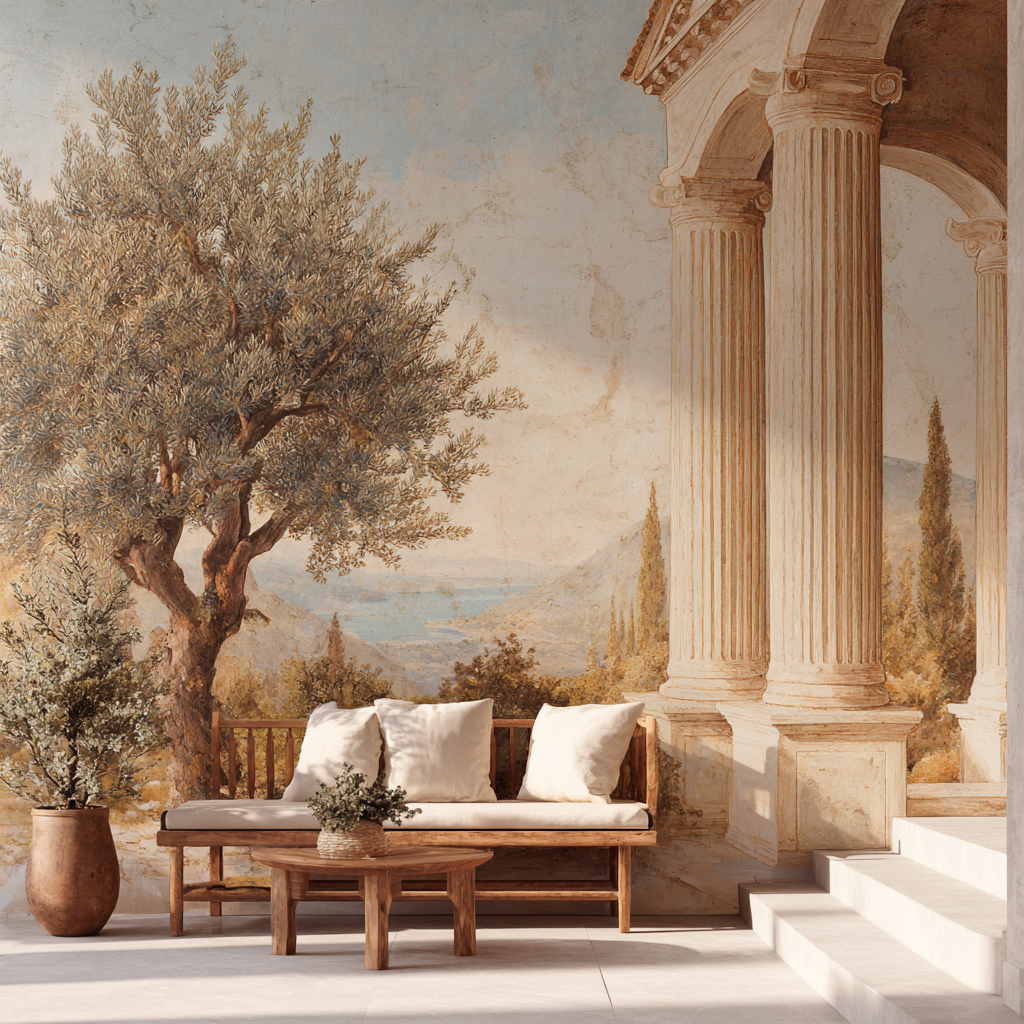 Greek Classical landscape 2 example