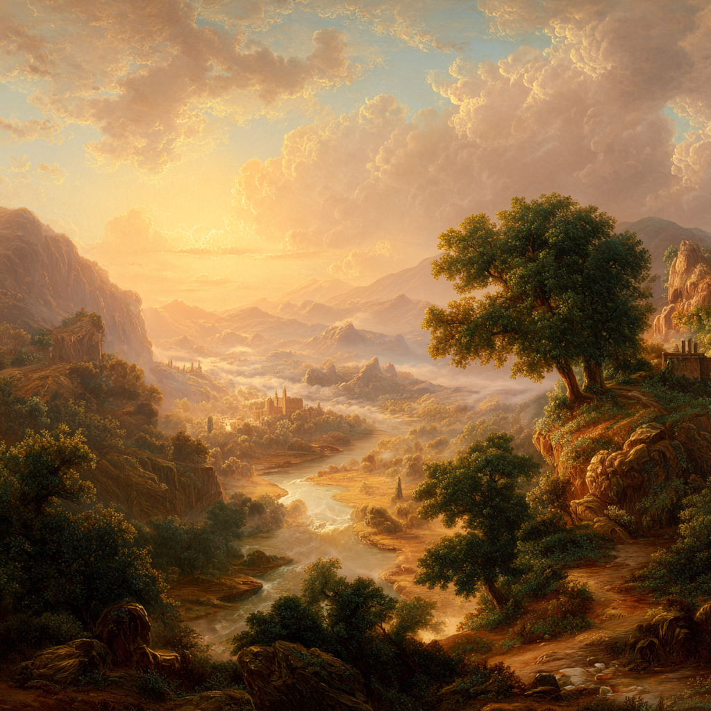 Renaissance landscape 2 example