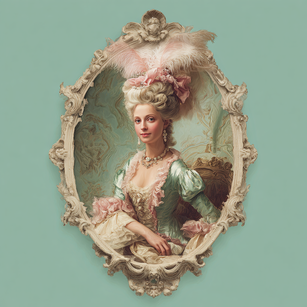 Rococo portrait 2 example