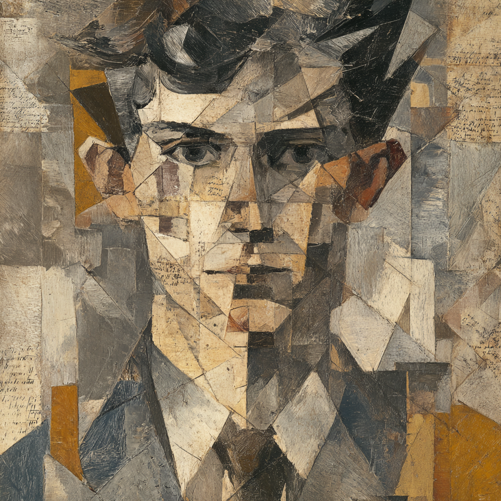 Cubism portrait 2 example