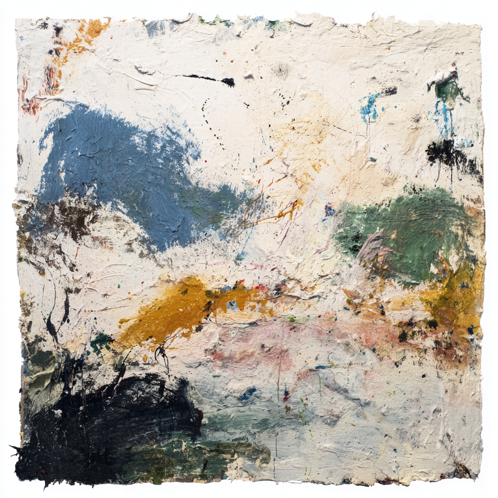 Abstract Expressionism landscape 2 example