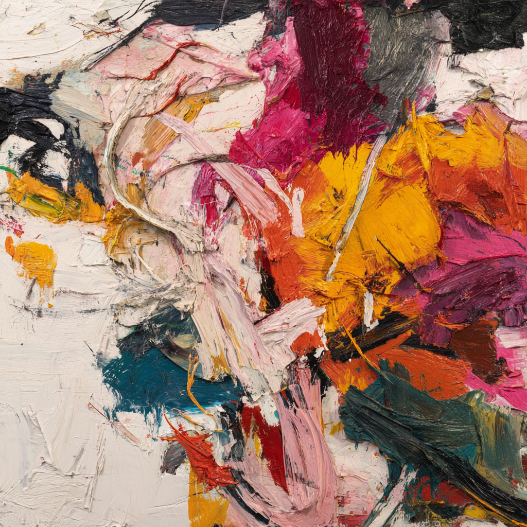 Abstract Expressionism portrait 1 example