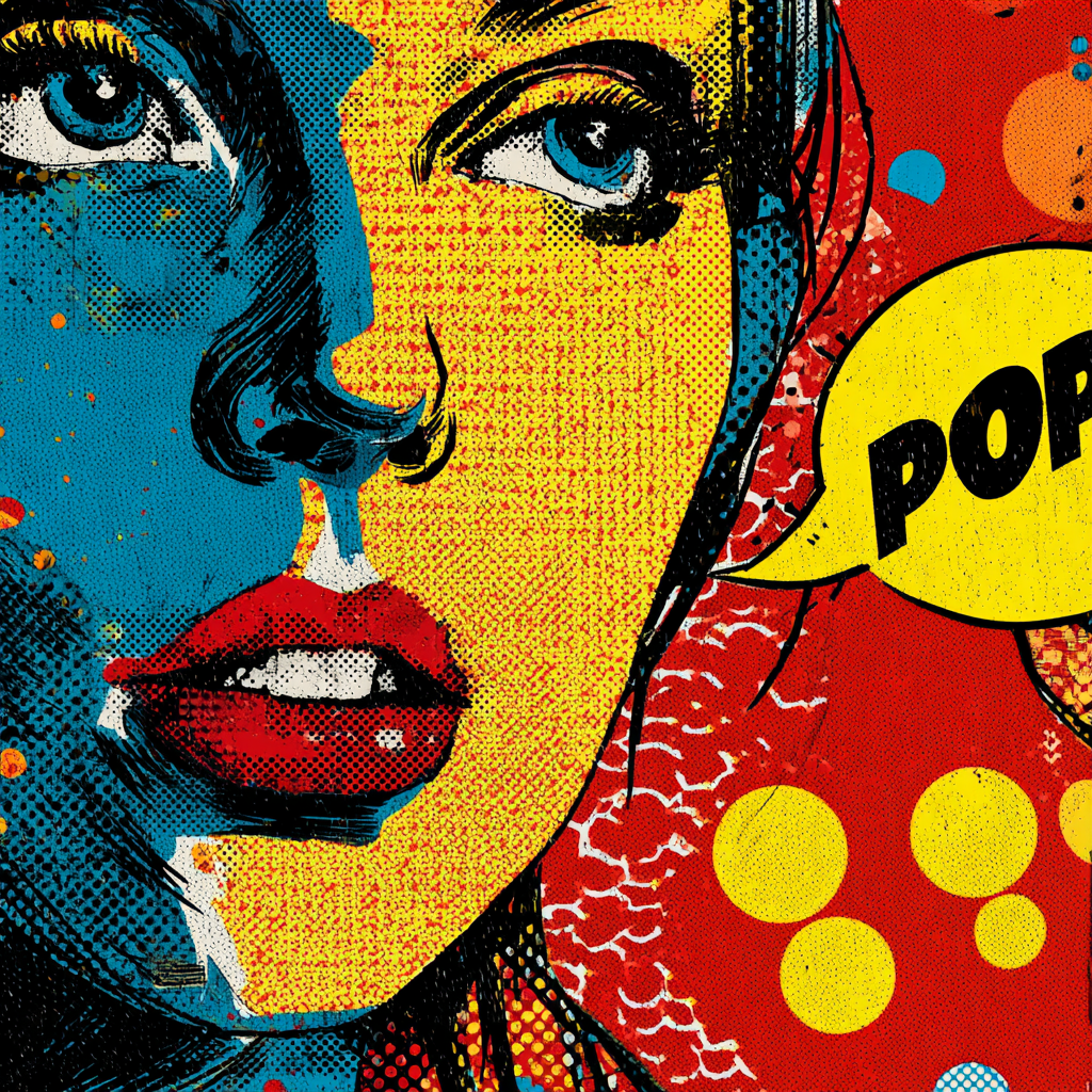 Pop Art landscape 2 example