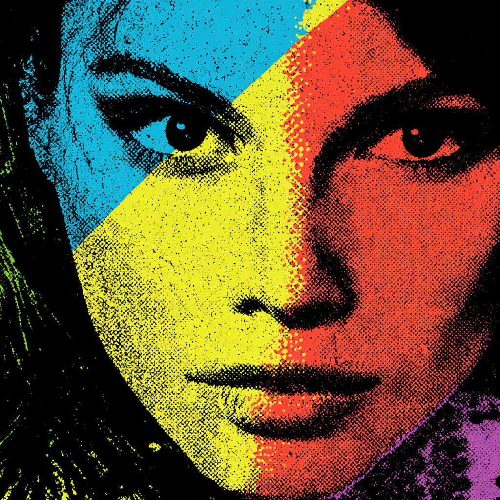 Pop Art portrait 1 example