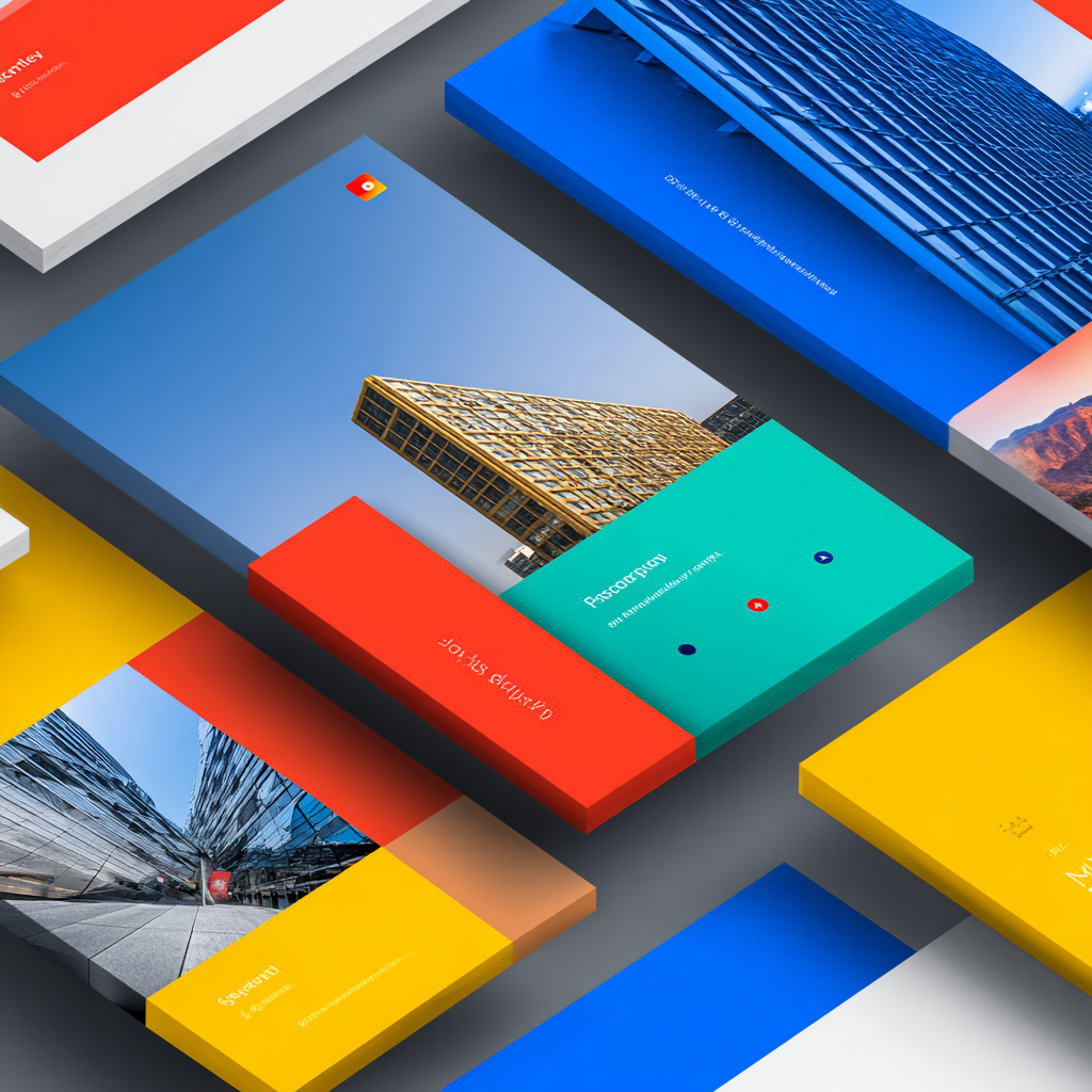 Material Design landscape 1 example