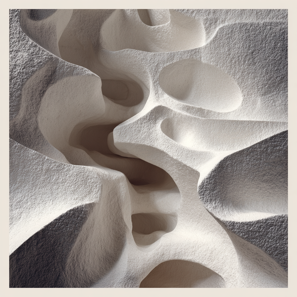 Neumorphism landscape 2 example