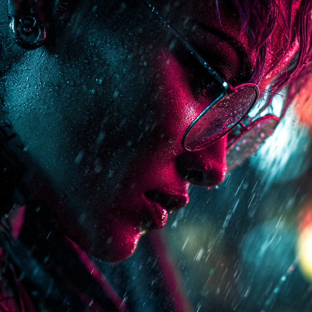 Cyberpunk portrait 2 example