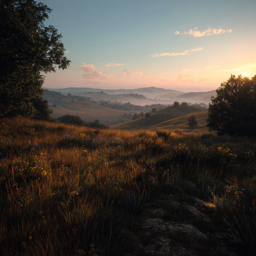 Photorealism landscape 1 example