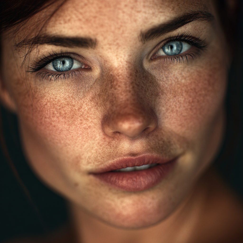 Photorealism portrait 1 example