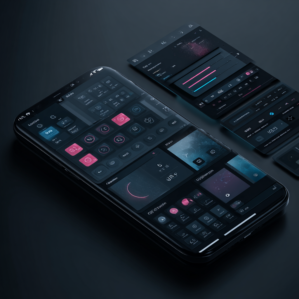 Dark Mode landscape 2 example